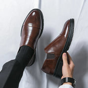 Luca Bianchi | Milano Prestige Leather Slip-On Shoes