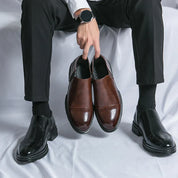 Luca Bianchi | Milano Prestige Leather Slip-On Shoes