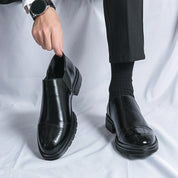 Luca Bianchi | Milano Prestige Leather Slip-On Shoes