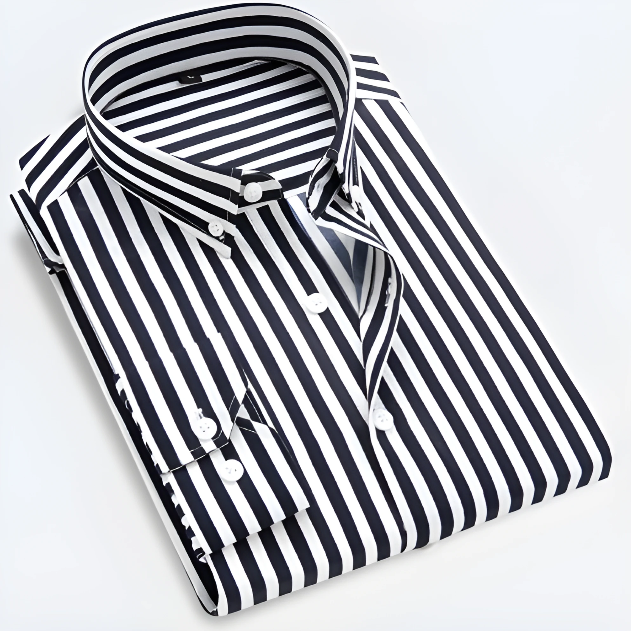 Luca Romano | Milano Stripe Tailored Shirt Luxe