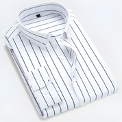 Luca Romano | Milano Stripe Tailored Shirt Luxe