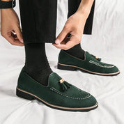 Alessandro Vieri | Suede Tassel Luxe Loafers