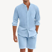 Marco DeLuca | Amalfi Linen Leisure Set Luxe