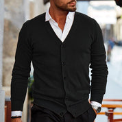 Edward Sinclair | Knitted Button Cardigan For Men