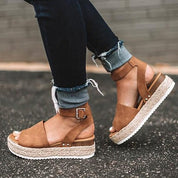 Ashley Hooper | Platform Wedge Sandals For Women