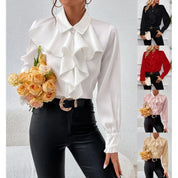 Vivienne Beaumont | Elegant Ruffle Blouse For Women