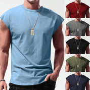 Matteo Sinclair | Sleeveless Muscle T-Shirt For Men