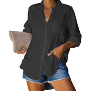 Amelia Sinclair | Casual Pocket Shirt For Women