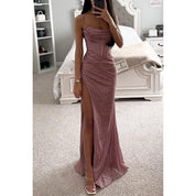 Arabella Fontaine | Sequin Evening Maxi Dress For Women