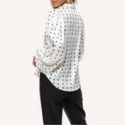Vivienne Ashford | Polka Dot Statement Blouse For Women
