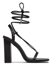 Sofia Bellini | Strappy Block Heel Sandals For Women