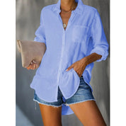 Amelia Sinclair | Casual Pocket Shirt For Women