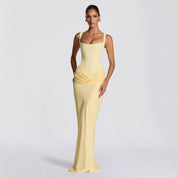 Valentina Moreau | Elegant Corset Maxi Dress For Women