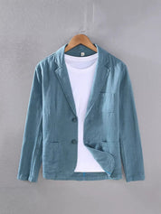 Julian Moreau | Lightweight Linen Blazer For Men