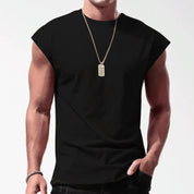Matteo Sinclair | Sleeveless Muscle T-Shirt For Men