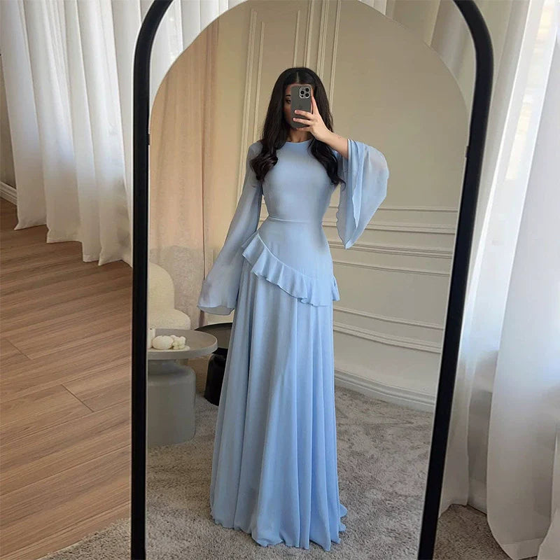 Arabella Beaumont | Elegant Chiffon Maxi Dress For Women