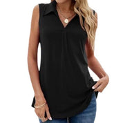 Isabella Monroe | Sleeveless V-Neck Blouse For Women