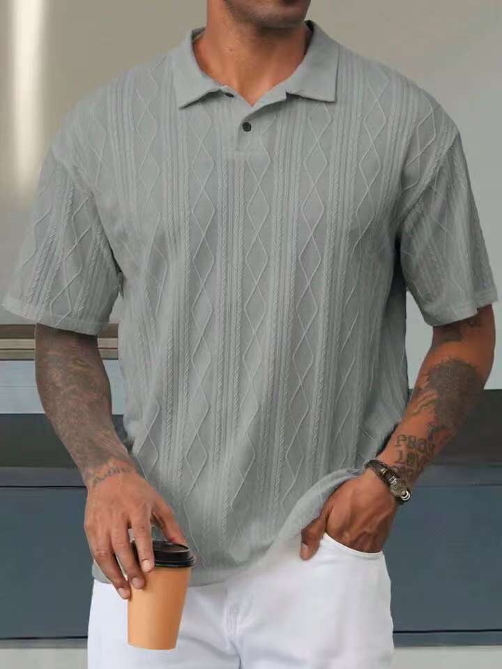 Marco Bellini | Premium Textured Polo Shirt For Men