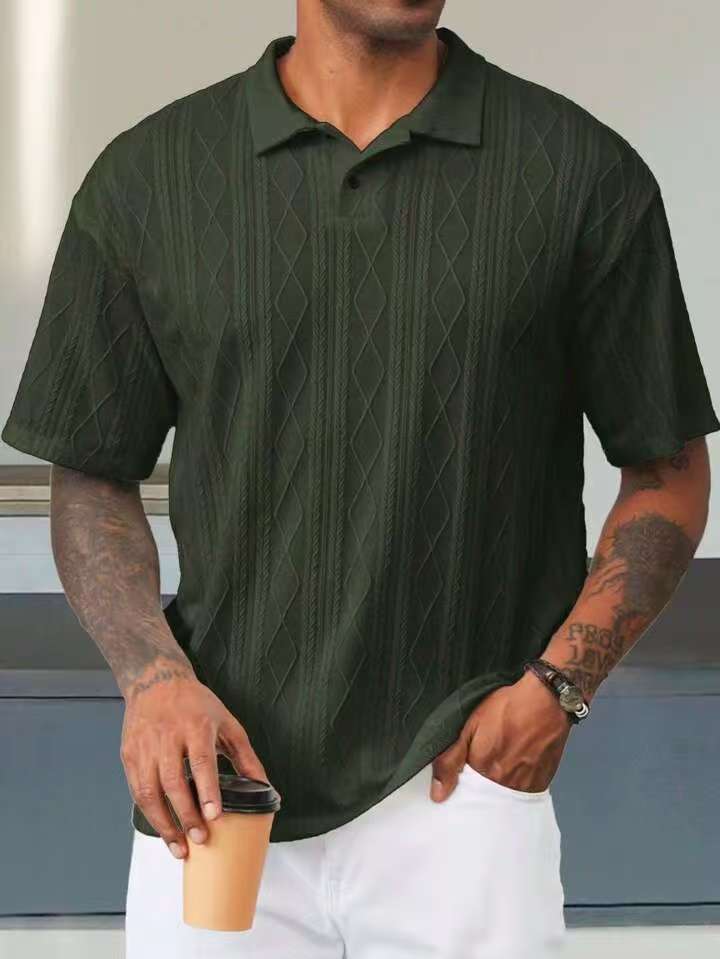 Marco Bellini | Premium Textured Polo Shirt For Men