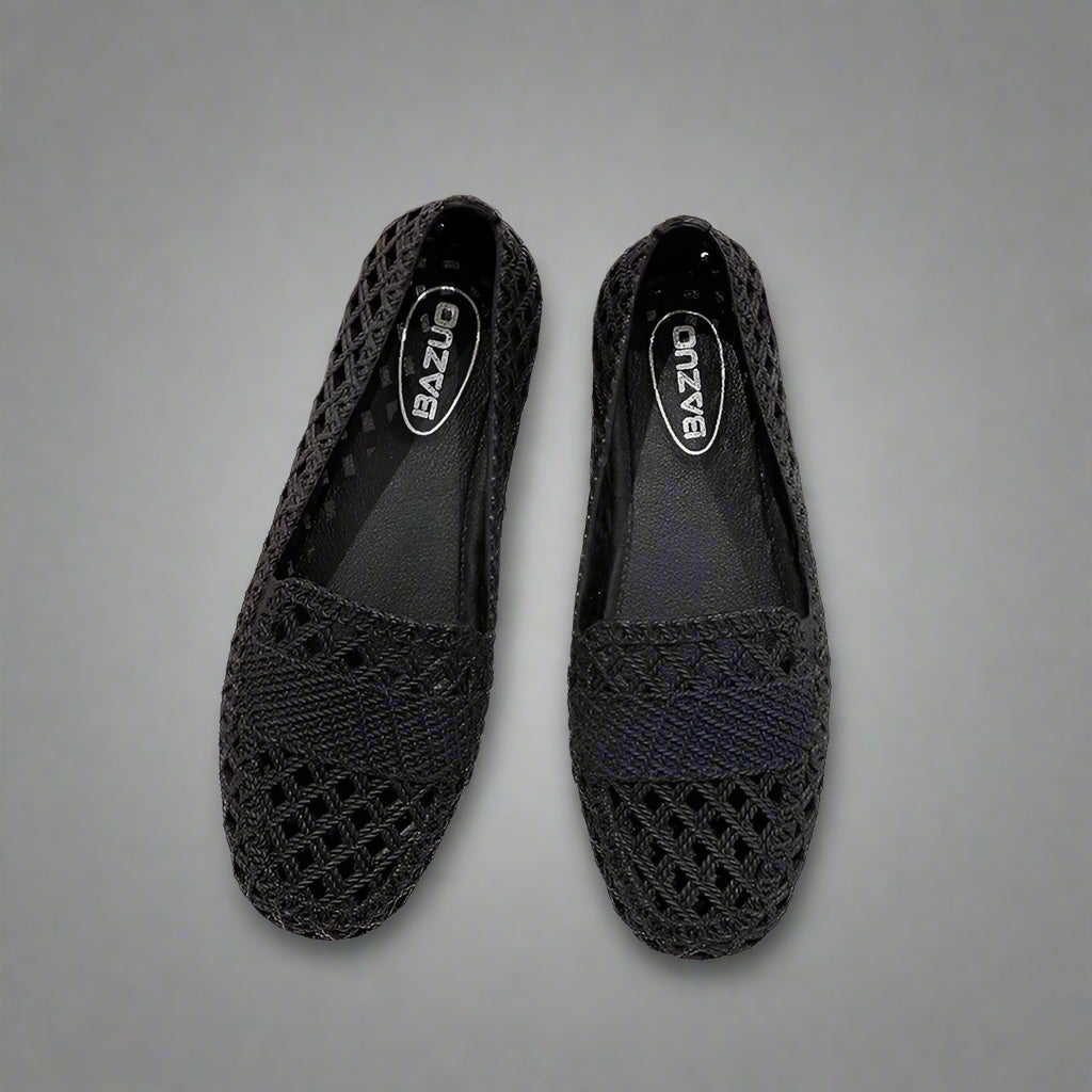 Monica Ayers | Breathable Woven Flats For Women