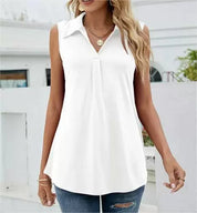Isabella Monroe | Sleeveless V-Neck Blouse For Women