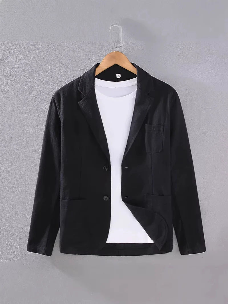 Julian Moreau | Lightweight Linen Blazer For Men