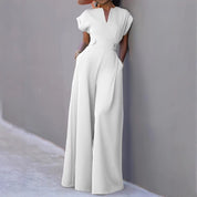 Vivienne Laurent | Elegant Wide Leg Jumpsuit For Women