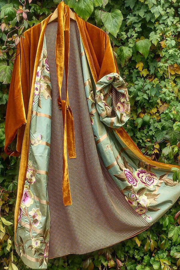 Anastasia Bellini | Luxury Floral Kimono Cardigan For Women