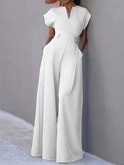 Vivienne Laurent | Elegant Wide Leg Jumpsuit For Women