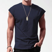 Matteo Sinclair | Sleeveless Muscle T-Shirt For Men