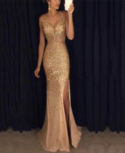 Serena Bellini | Sequin Mermaid Evening Dress For Women