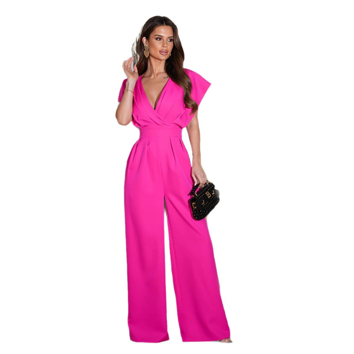 Sophia Bellini | Elegant Wide Leg Jumpsuit For Women