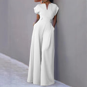Vivienne Laurent | Elegant Wide Leg Jumpsuit For Women