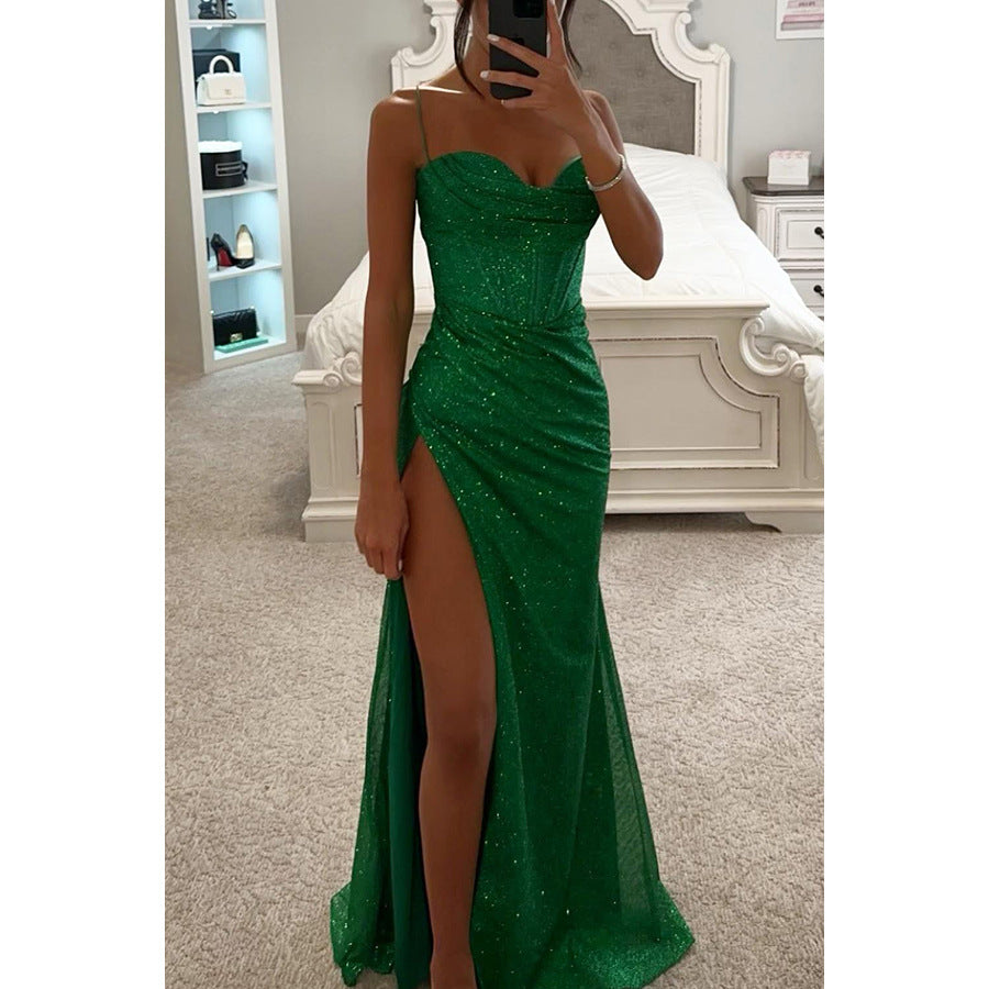 Arabella Fontaine | Sequin Evening Maxi Dress For Women