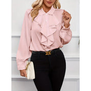 Vivienne Beaumont | Elegant Ruffle Blouse For Women