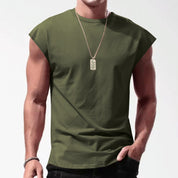 Matteo Sinclair | Sleeveless Muscle T-Shirt For Men