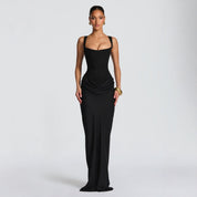 Valentina Moreau | Elegant Corset Maxi Dress For Women