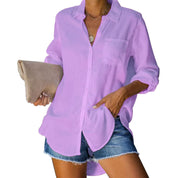 Amelia Sinclair | Casual Pocket Shirt For Women
