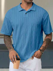 Marco Bellini | Premium Textured Polo Shirt For Men