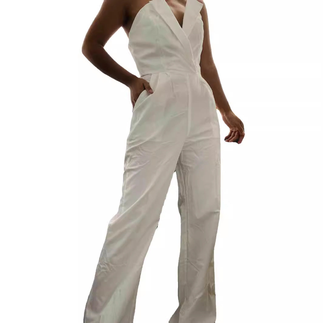 Camille Laurent | Strapless Evening Jumpsuit For Women