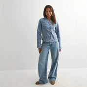 Charlotte Monroe | Casual Denim Jacket For Women