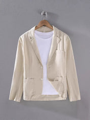 Julian Moreau | Lightweight Linen Blazer For Men