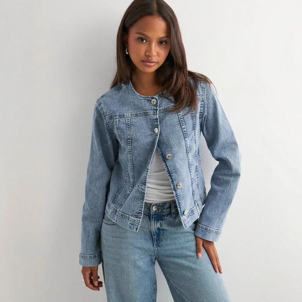 Charlotte Monroe | Casual Denim Jacket For Women