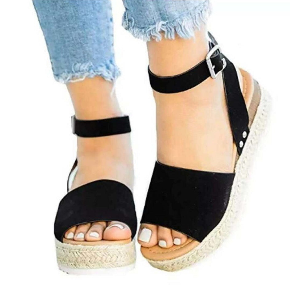 Ashley Hooper | Platform Wedge Sandals For Women