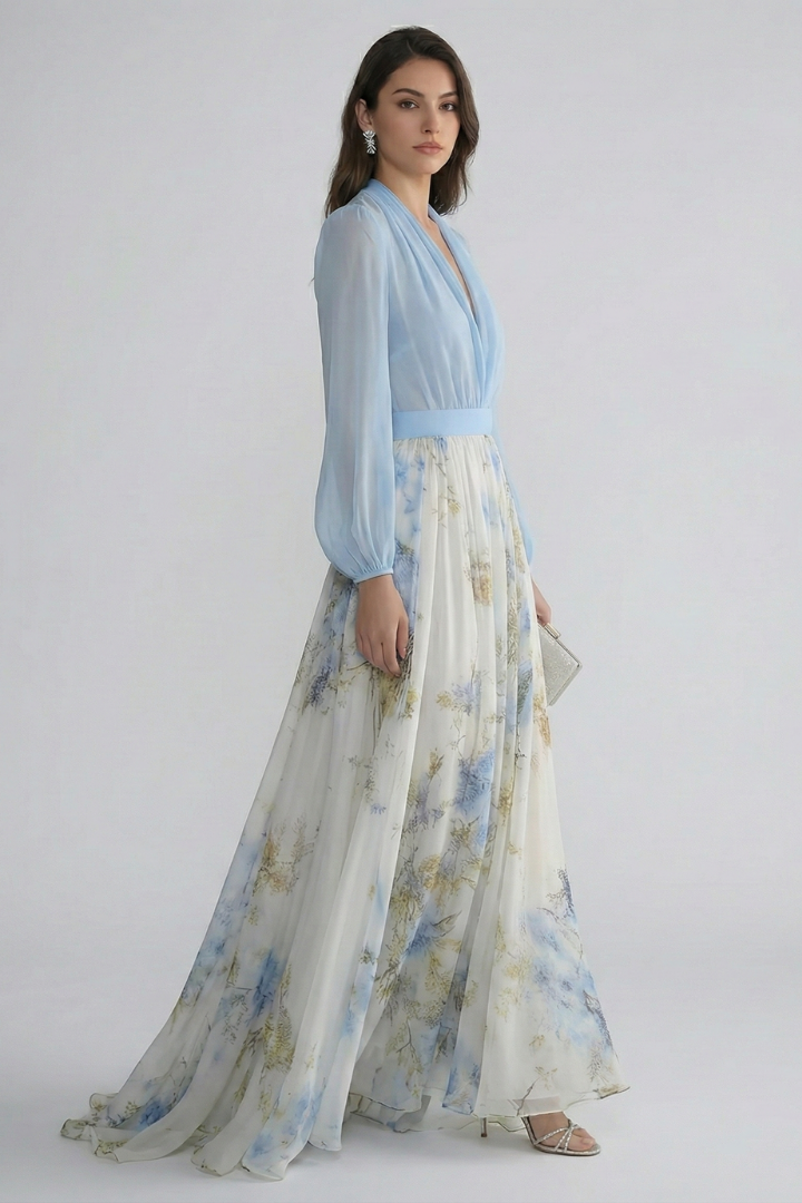 Celeste Whitmore | Floral Maxi Dress For Women