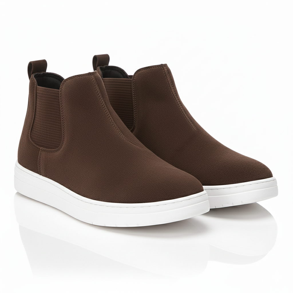 Luca Moretti | Leather Chelsea Boots For Men