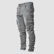 Marcus Hale | Slim Fit Cargo Denim Jeans