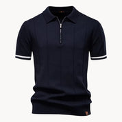 Alessio Romano | Zip Polo Shirt For Men
