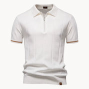 Alessio Romano | Zip Polo Shirt For Men