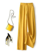 Victoire Laurent | High-Waist Wide Leg Tailored Trousers For Women